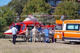 Кърджали - въздушна линейка - пострадал