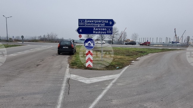 Започва изграждането на кръгово кръстовище на пътя Русе - Маказа край Хасково