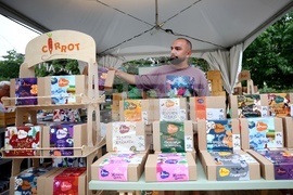 Алея на книгата - откриване