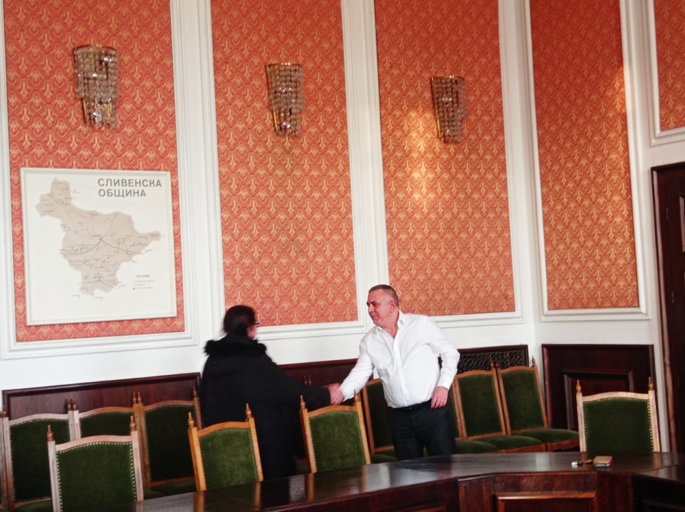 Община Сливен: Кметът Стефан Радев обсъди редица въпроси в приемния си ден с жители на общината