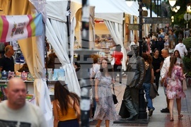 Алея на книгата - откриване