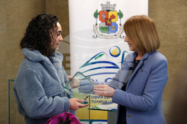 Йорданка Фандъкова – спортисти – награждаване