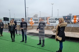 Пазарджик - търговски парк - откриване 