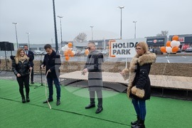 Пазарджик - търговски парк - откриване 