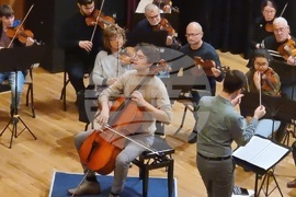 Сливен - Симфоничен оркестър - Коледен концерт - репетиция