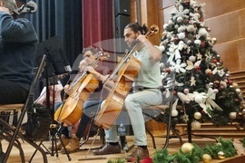 Сливен - Симфоничен оркестър - Коледен концерт - репетиция