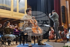 Сливен - Симфоничен оркестър - Коледен концерт - репетиция