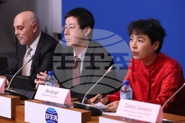 Национален пресклуб на БТА - София - Китай - сътрудничество - пресконференция  - Дай Цинли