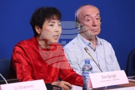 Национален пресклуб на БТА - София - Китай - сътрудничество - пресконференция  - Дай Цинли