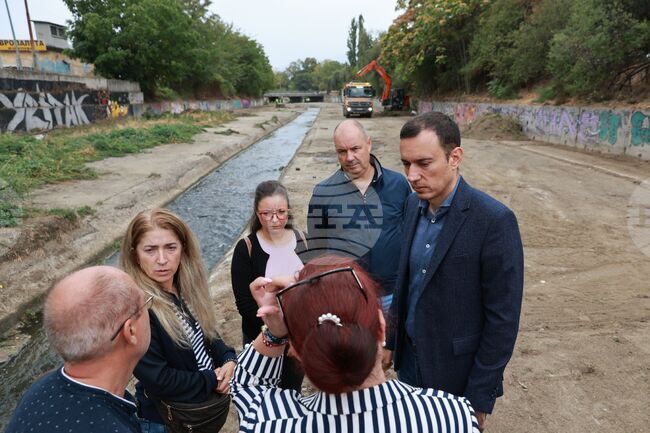 Васил Терзиев - речно корито - почистване - проверка