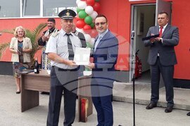 Плевен - нов участък на пожарна - откриване