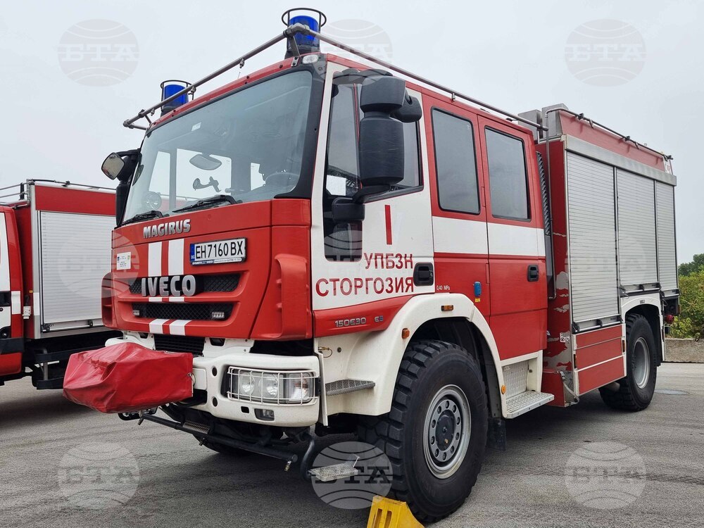 Спряно е разрастването на пожар край Плевен