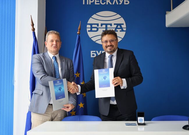 БТА и БСУ подписаха безсрочен договор за сътрудничество 