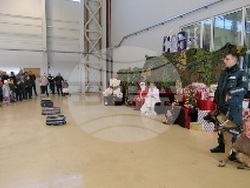 Дядо Коледа пристигна с хеликоптер на Гранична полиция