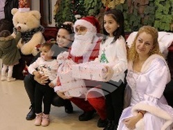 Дядо Коледа пристигна с хеликоптер на Гранична полиция