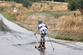Село Белчин - състезание - ролкови ски