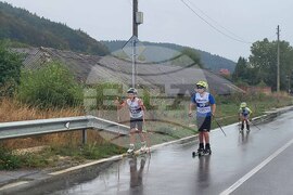 Село Белчин - състезание - ролкови ски