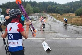 Село Белчин - състезание - ролкови ски