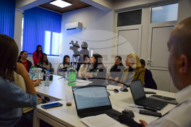 Национален пресклуб на БТА Благоевград - среща - студенти