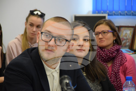 Национален пресклуб на БТА Благоевград - среща - студенти