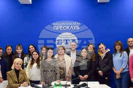 Национален пресклуб на БТА Благоевград - среща - студенти