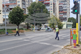 Разград - „Пътна полиция“ - деца - акция