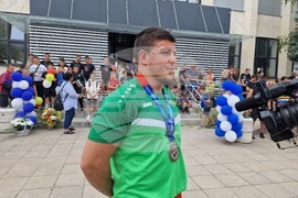 Търговище - Сали Салиев - посрещане