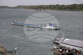 Русе - река Дунав - ниско ниво