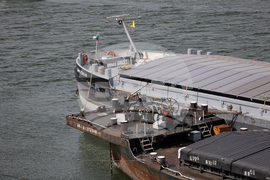 Русе - река Дунав - ниско ниво