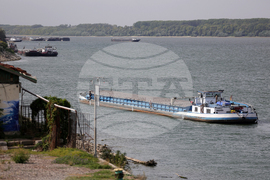 Русе - река Дунав - ниско ниво