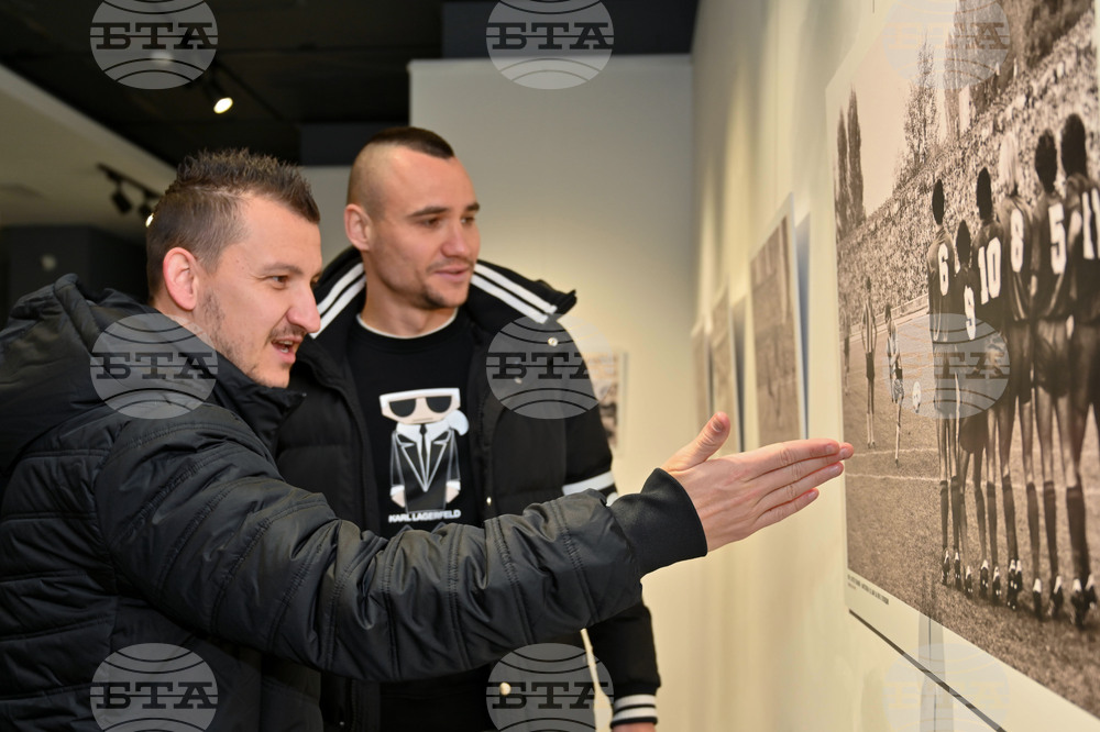 Пловдив - футболисти на ПФК „Ботев“ - изложба - посещение