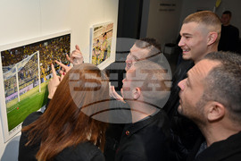 Пловдив - футболисти на ПФК „Ботев“ - изложба - посещение