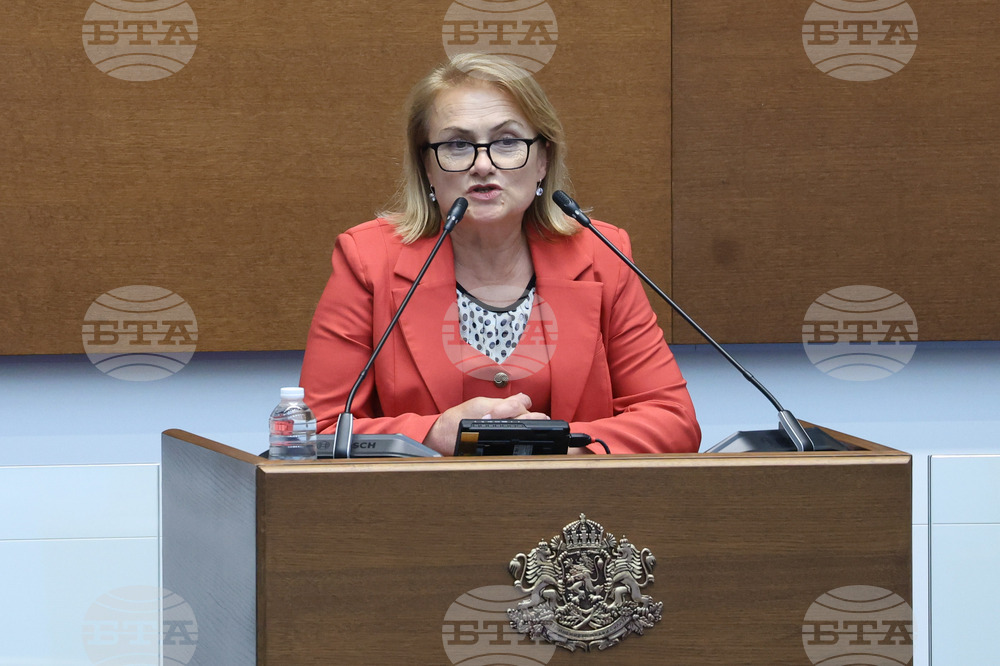 Парламент - заседание - Красимира Нинова-Катинчарова