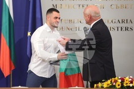 Министерски съвет - медалисти - награждаване