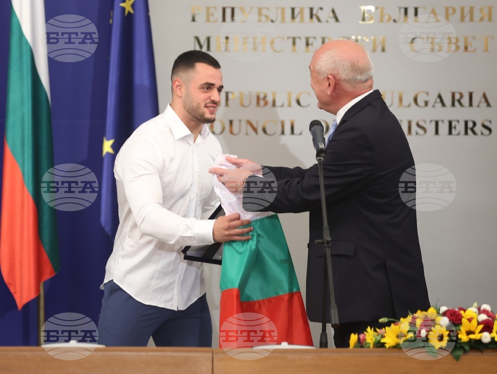 Министерски съвет - медалисти - награждаване