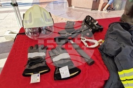 Бургас - Седмица на пожарната безопасност - демонстрация