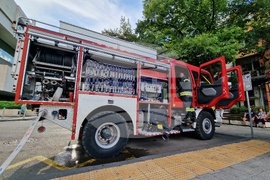 Бургас - Седмица на пожарната безопасност - демонстрация