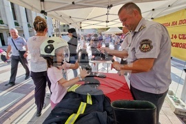 Бургас - Седмица на пожарната безопасност - демонстрация