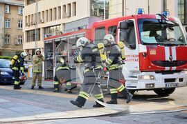Бургас - Седмица на пожарната безопасност - демонстрация