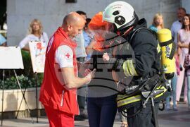 Бургас - Седмица на пожарната безопасност - демонстрация