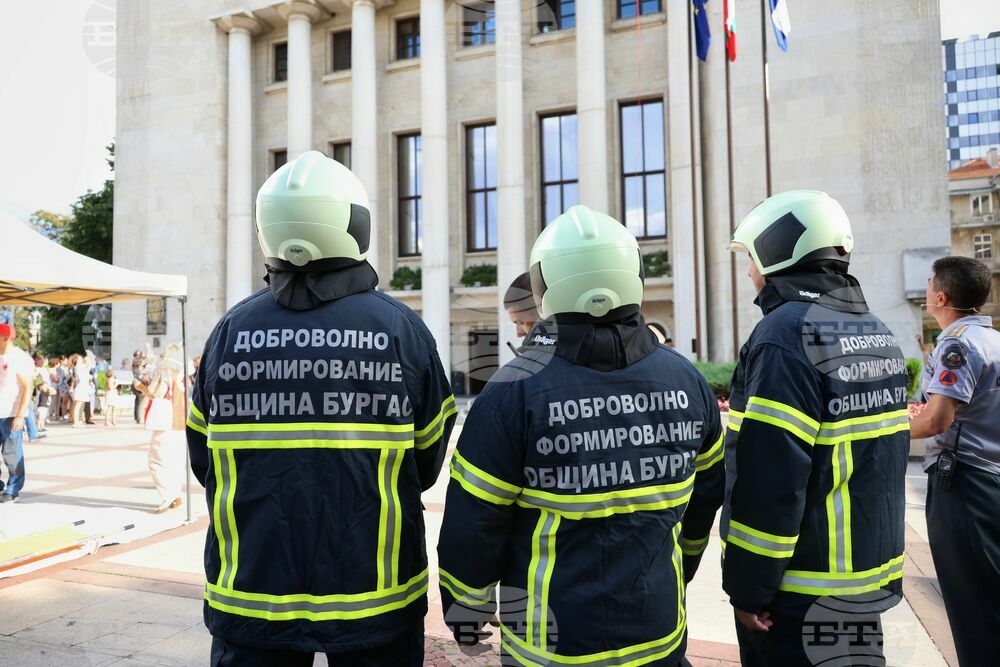Бургас - Седмица на пожарната безопасност - демонстрация