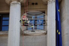 Бургас - Седмица на пожарната безопасност - демонстрация