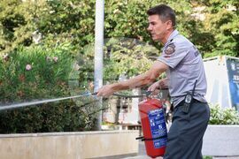 Бургас - Седмица на пожарната безопасност - демонстрация