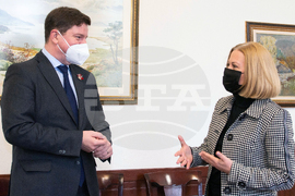 Надежда Йорданова - Роб Диксън - среща