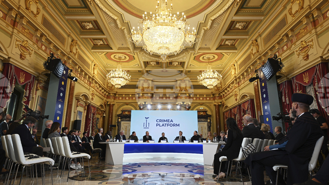 Подкрепата за Украйна е защита на общи ценности, каза председателят на хърватския парламент на среща на Кримската платформа в Стокхолм