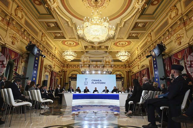 Подкрепата за Украйна е защита на общи ценности, каза председателят на хърватския парламент на среща на Кримската платформа в Стокхолм