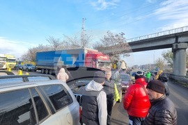 Русе - протест - ГКПП „Дунав мост“