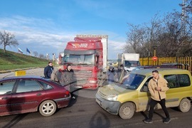 Русе - протест - ГКПП „Дунав мост“