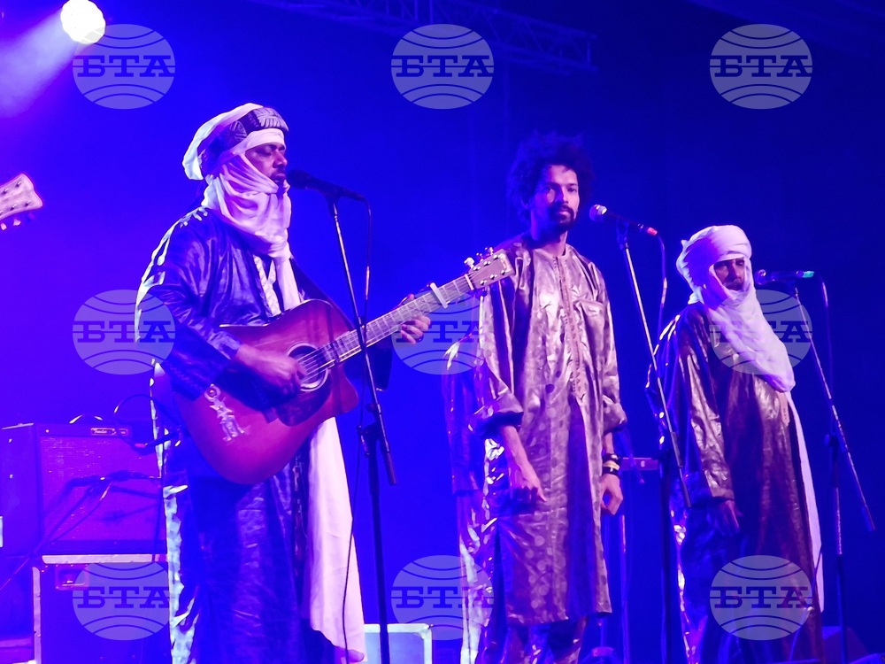 Носителите на награда „Грами“ – Tinariwen, изнесоха своя първи концерт у нас, снимка - Даниел Димитров /БТА
