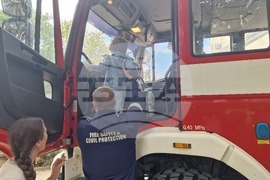 Разград - пожарна - демонстрации и награждаване